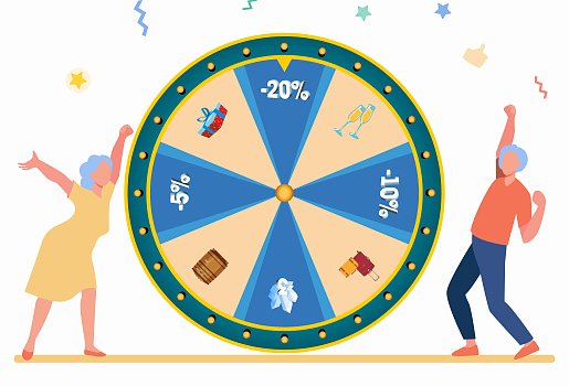 Весеннее колесо удачи